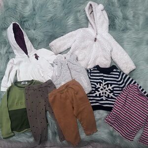Size 9-18 Months bundle Jacadi, Ralph Lauren, Osh Kosh, Zara, and Garanimals